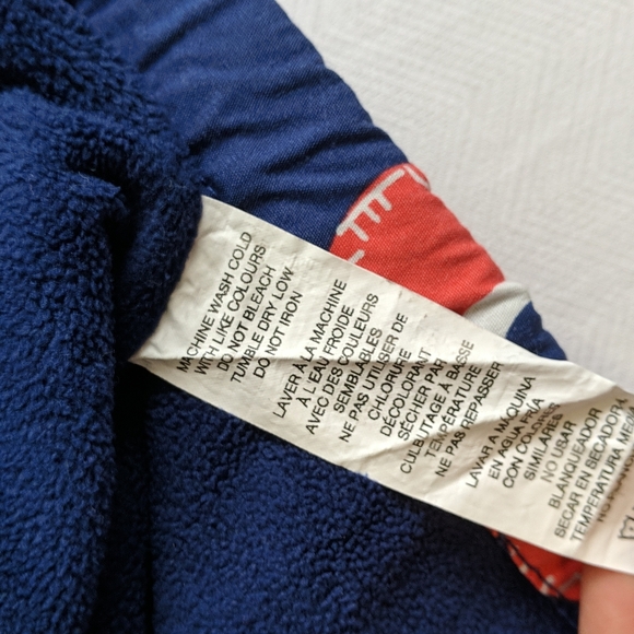 joe fresh retro floral fleece-lined spring jacket 3-6 months baby girl - Picture 2 of 6